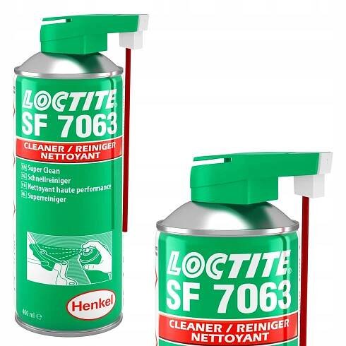 LOCTITE SF 7063 400ML SPRAY – odmašťovací přípravek na plasty a kovy