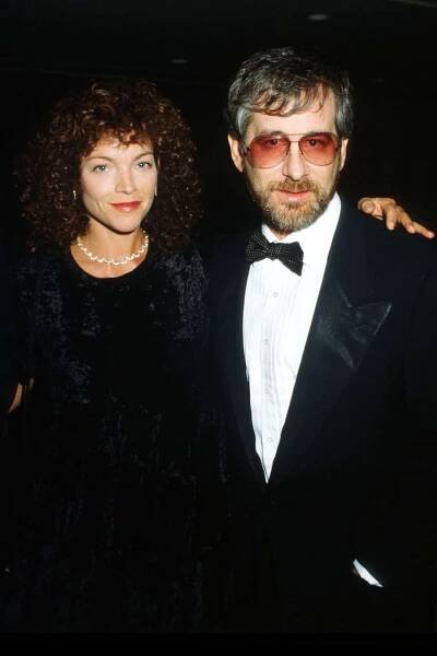 Amy Irving and Steven Spielberg