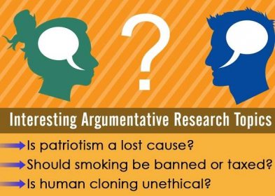 Topics for argumentative research paper 