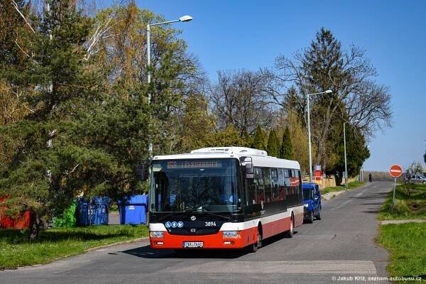 Fotografie SOR NB 12 3894/II (7AX 7440) Dopravní podnik hl. m. Prahy