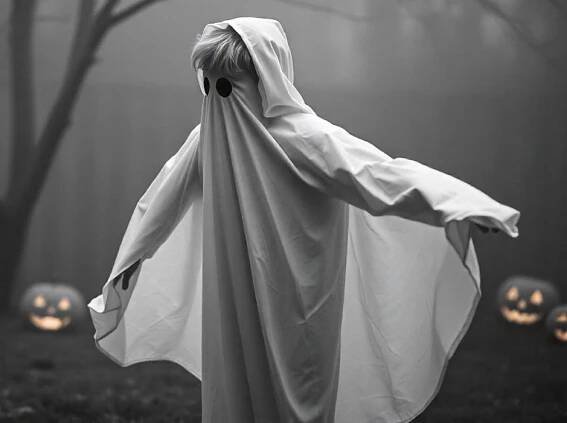 Tip na halloweenský kostým - Duch