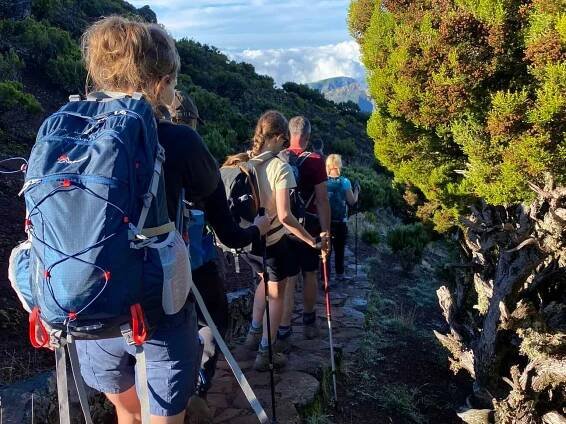 Hike to Porto Moniz, Madeira