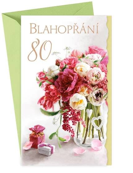 15-6408 nBlahopřání gratulační CZ/80
