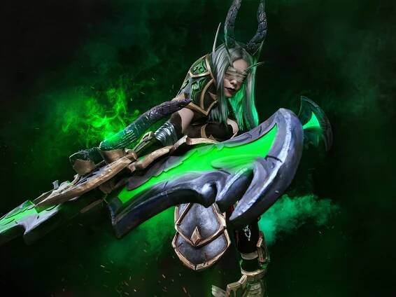 Lina Aster photography - WoW, Demon Hunter (Illidari)