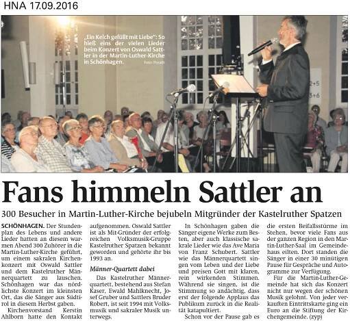 Presse - Oswald Sattler
