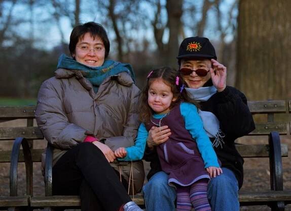 Kyoko Ono Cox family