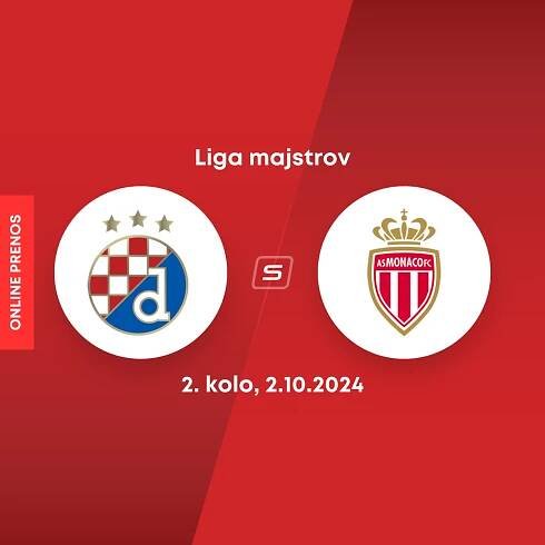 Liga majstrov: Záhreb doma remizoval s Monacom