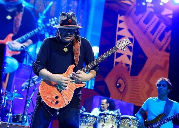 Santana & Rod Stewart In Concert