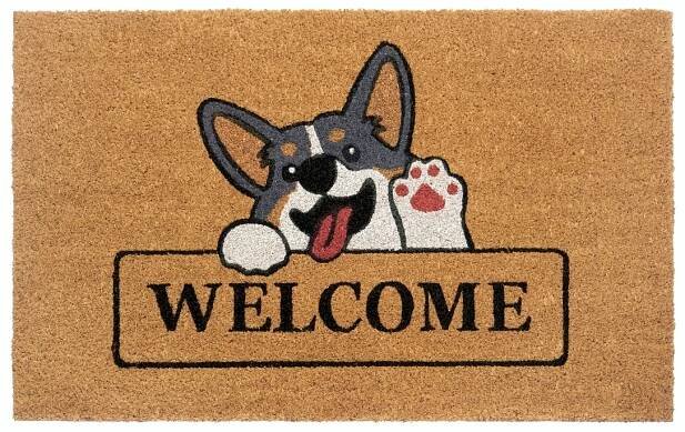 Rohožka Pes Corgi 105575 - na ven i na doma