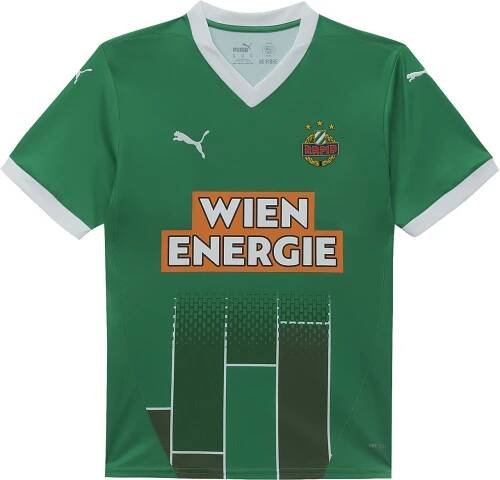 Dětský fotbalový dres s krátkým rukávem Puma SK Rapid Wien 2024/25, domácí
