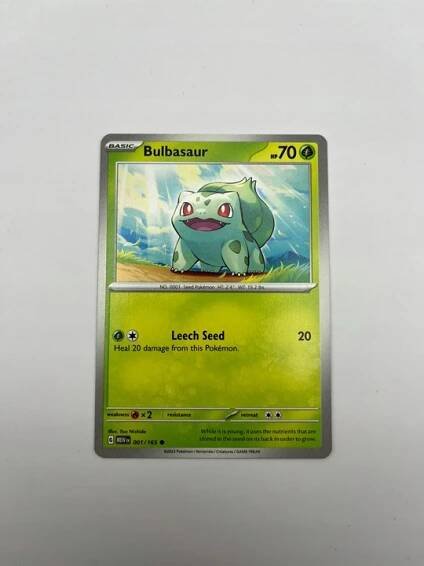Karta Pokemon TCG | Bulbasaur (MEW 001/165) | MEW 151 | Common