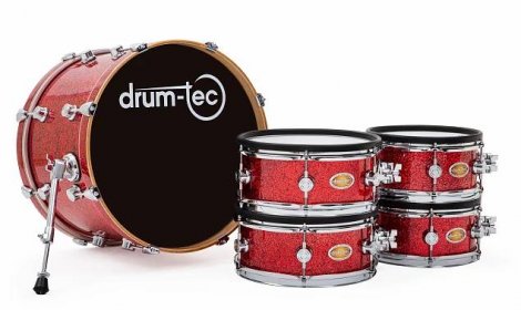 drum-tec diabolo Shell Set (cranberry) Special Edition