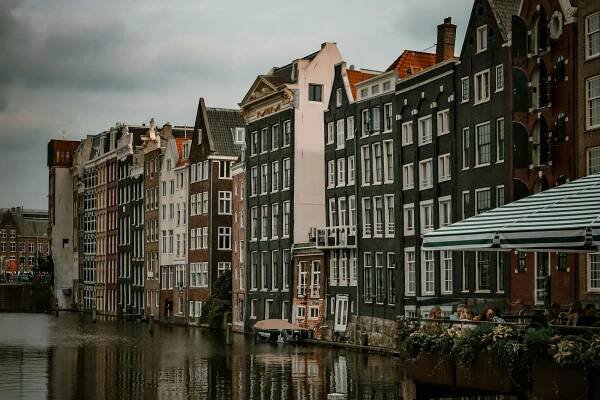 bezplatná Základová fotografie zdarma na téma 35mm film, Amsterdam, amsterdam canal Základová fotografie
