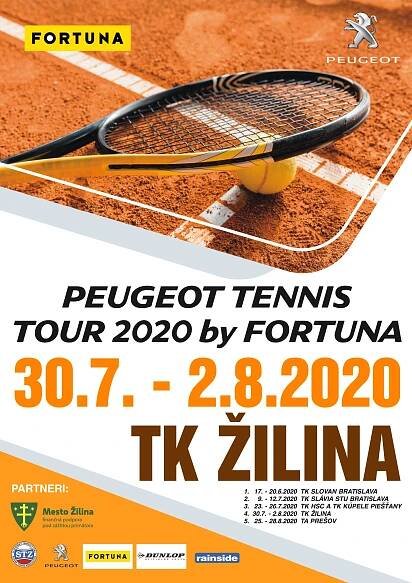 PEUGEOT TENNIS TOUR 2020 BY FORTUNA | Mesto Žilina - Šport a iné športové aktivity