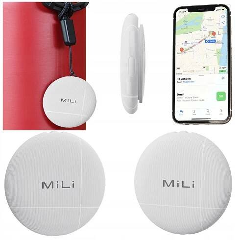 GPS lokátor LiTag MiLi IOS APPLE pro batoh na klíče a zavazadla kola obojku