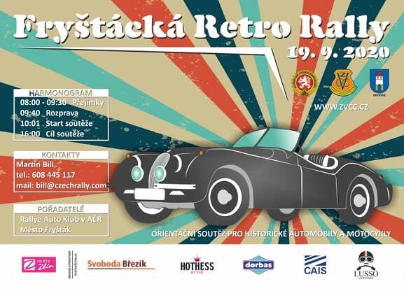 Fryštácká Retro Rally - ZLIN.CZ