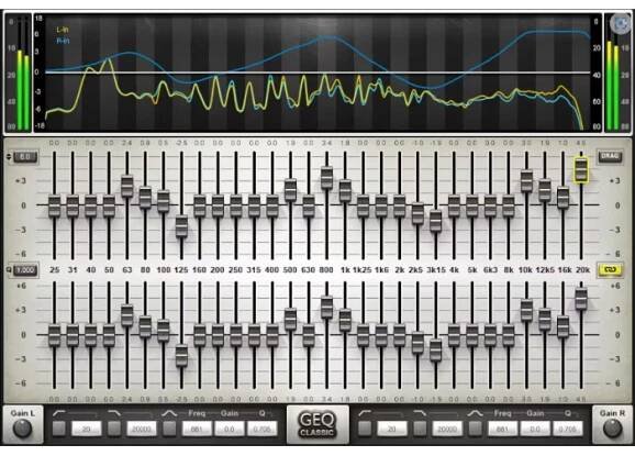 WAVES GEQ Graphic Equalizer