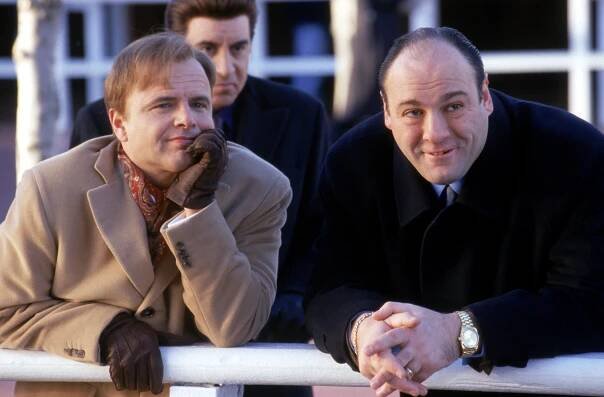 Joe Pantoliano, James Gandolfini The Sopranos