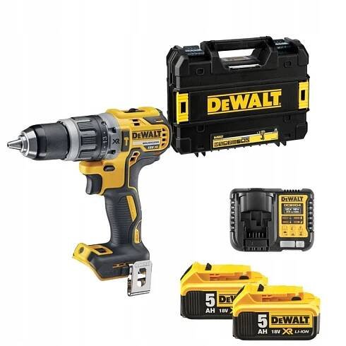 Aku Šroubovák DeWalt DCD796P2-QW 18V 2 ks akumulátorů 5 Ah 27-70 Nm
