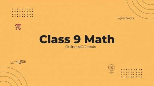 mcqs of maths for class 9 with answers