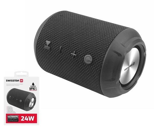 SWISSTEN ULTIMATE 24W bluetooth repro ČERNÁ