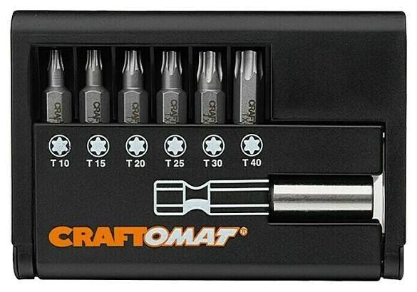 Craftomat Sada bitů Torx 7 ks