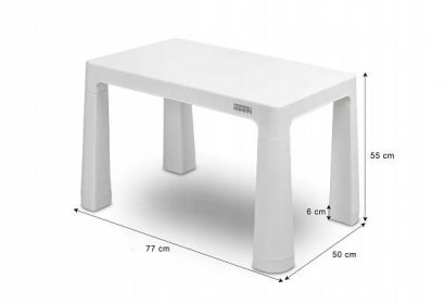 DĚTSKÝ SET STOLEK + 2 ŽIDLE TOYZ MONTI Výška židle 55 cm
