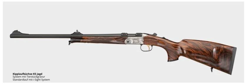 Zlamovací kulovnice MERKEL K5 JAGD