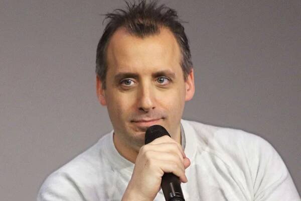 Comedian Joe Gatto attends Apple Store Soho Presents Meet The Impractical Jokers at Apple Store Soho on February 15, 2016 in New York City