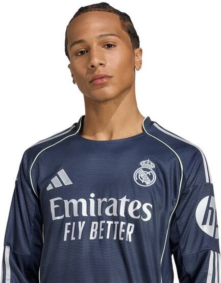 Pánský hostující dres s dlouhým rukávem adidas Real Madrid 2025/26