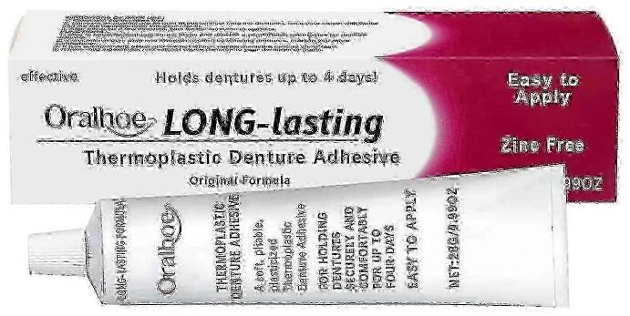 1-3ks termoplastické lepidlo na zubní protézy Lasting Super Hold zu...