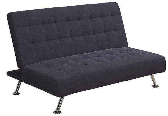 Teachers can use a futon in the classroom as a flexible seating idea. 