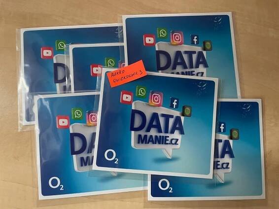 Nová SIM karta O2 DATAMANIE - 100GB měsíčně, s kreditem 300Kč - Mobily a chytrá elektronika