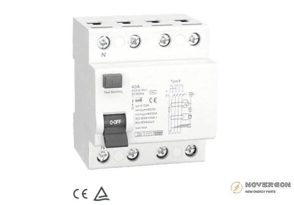 Proudový chránič typ B, 4P, 30 mA, DC 6 mA, 10kA