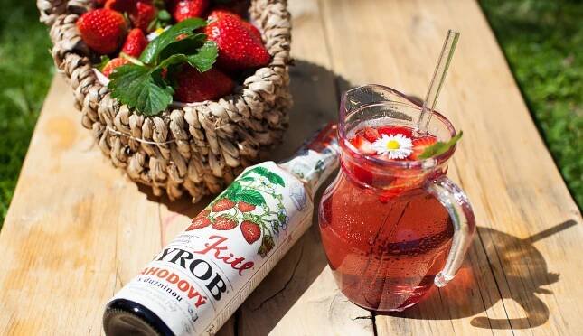 Jahodová domácí limonáda – Kitl