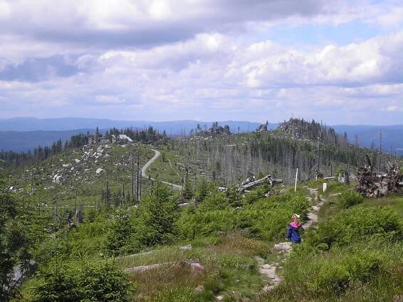 Šumava, Třístoličník - trojmezí