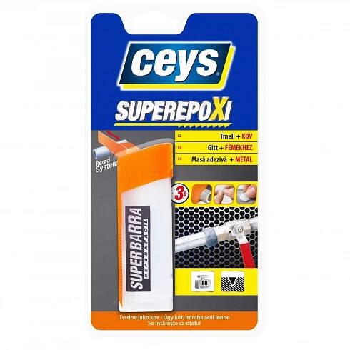 Tmel Ceys správkový epoxidový - kov, 47g 205 Kč