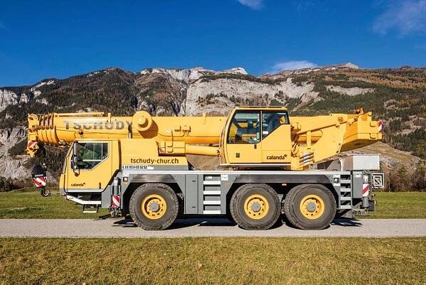 Calanda Gruppe AG Chur– Kranarbeiten