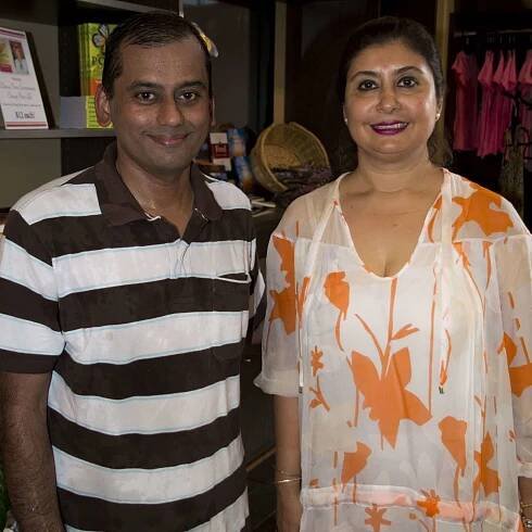 Sundar with Rajashree
