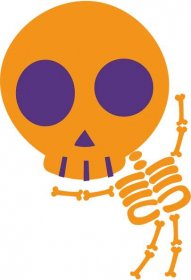 halloween skeleton - Clip Art Library