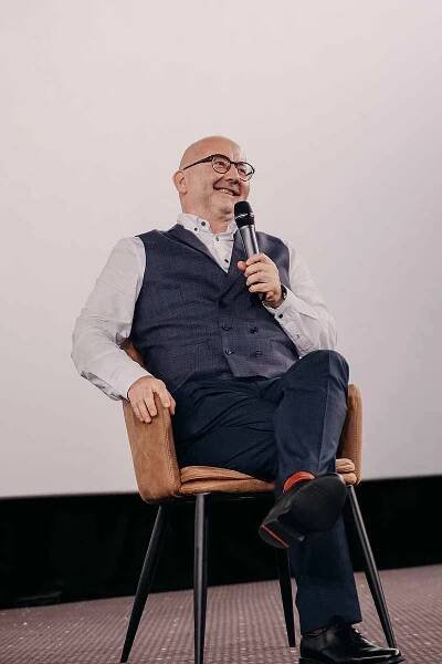 Egyptolog Miroslav Bárta v Olomouci.