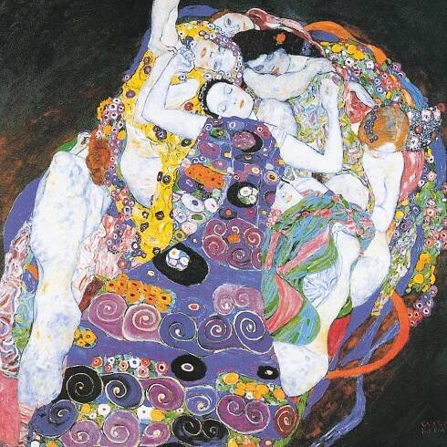 Poznámkový kalendář Gustav Klimt 2023, 30 × 30 cm | PRESCO.CZ