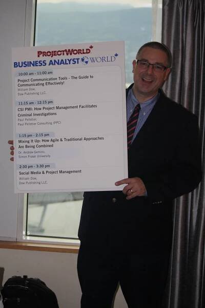 Bill Dow's Conference Speaking | PMO and Project Management Blog - Bill Dow, PMP