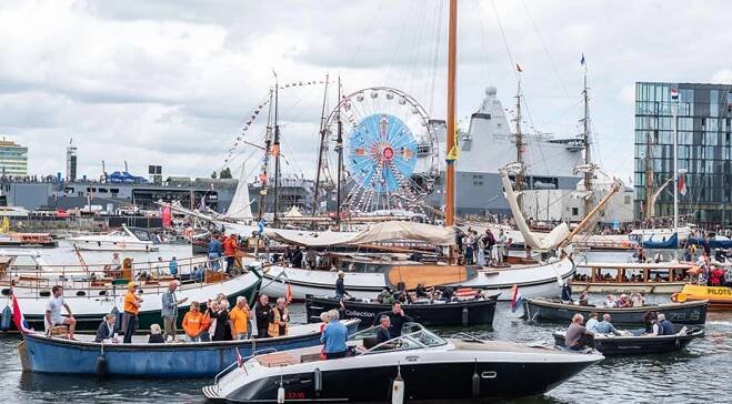 Cool, mostly dry summer weather at SAIL Amsterdam this weekend