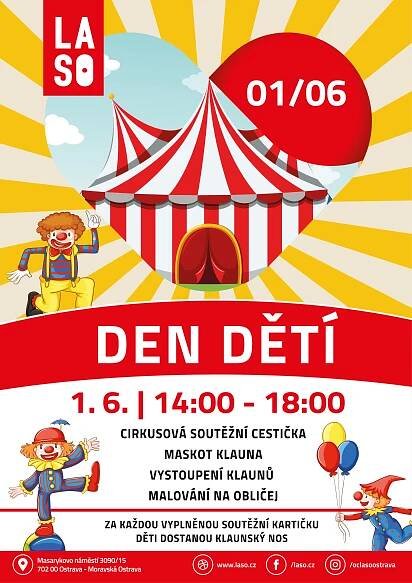 Letošní Den dětí se nesl v cirkusovém duchu. Připraveno  pro děti bylo vystoupení klaunů, soutěžní cirkusová cestička plná zábavných úkolů a nechybělo ani balónkování nebo tradiční malování na obličej. Věřím, že si každý našel to své a užili jste si v našem obchodním centru pohodové odpoledne plné zábavy.