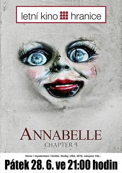 Annabelle 3 ~ Kultura Hranice