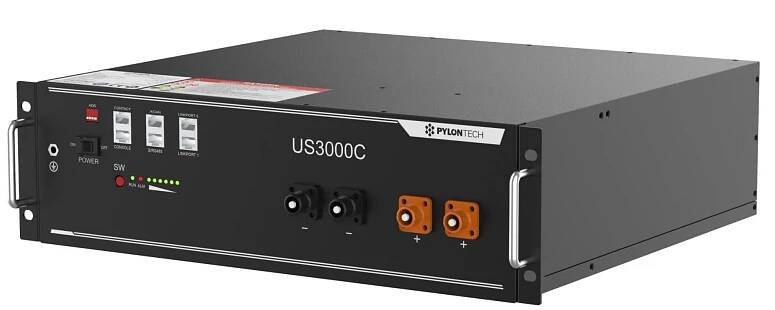 Baterie LiFePO4 Pylontech US3000C Plus 48V 3,6kWh