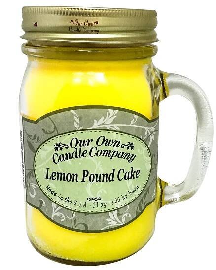 Lemon Pound Cake Jar-Candle