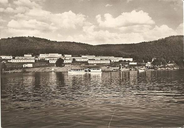 NOVÁ RABYNĚ - Slapské jezero - Benešov - Pohlednice místopis