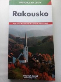 Rakousko - průvodce na cesty - freytag & berndt - jako NOVÁ !!! - Knihy a časopisy